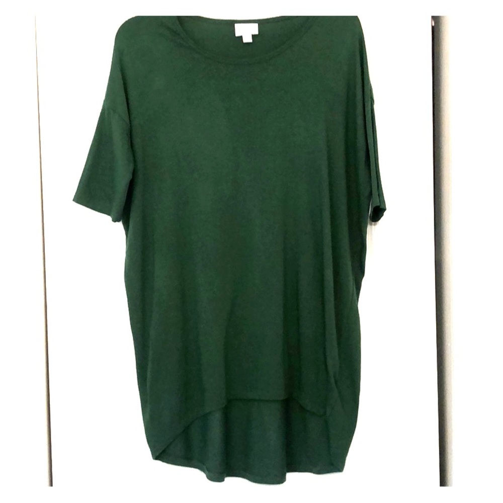 Lularoe Irma Xtra Xtra Small Christmas green
